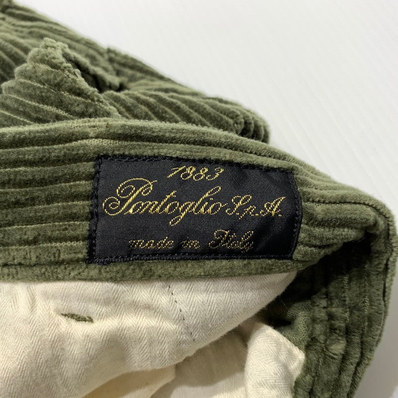 【中古品】【メンズ】 SUPREME シュプリーム WIDE WALE CORDUROY CARGO PANT ワイド ウェイル コーデュロイ カーゴパンツ ボトムス 149-260507-ko-22-tei サイズ：38 カラー：カーキ 万代Net店