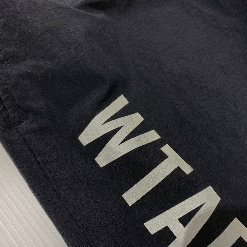 【中古品】【メンズ】 WTAPS ダブルタップス TROUSERS NYLON. TUSSAH PERTEX SIGN 241CWDT-PTM01 トラウザー ナイロン パンツ ボトムス イージーパンツ 142-260507-ko-14-fuzh サイズ：3 カラー：ブラック 万代Net店
