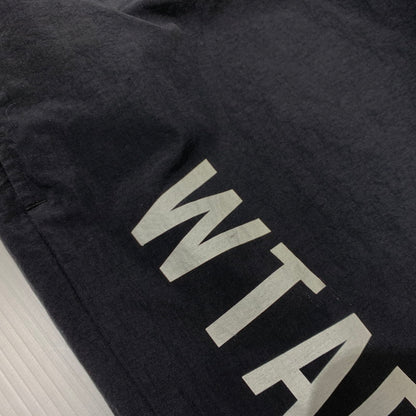【中古品】【メンズ】 WTAPS ダブルタップス TROUSERS NYLON. TUSSAH PERTEX SIGN 241CWDT-PTM01 トラウザー ナイロン パンツ ボトムス イージーパンツ 142-260507-ko-14-fuzh サイズ：3 カラー：ブラック 万代Net店