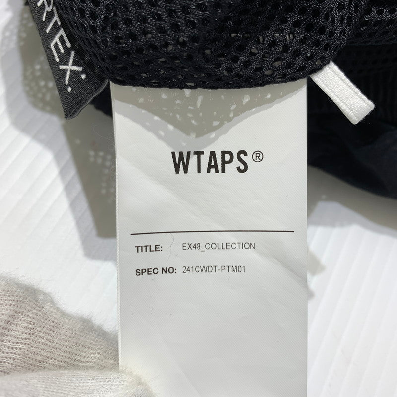 【中古品】【メンズ】 WTAPS ダブルタップス TROUSERS NYLON. TUSSAH PERTEX SIGN 241CWDT-PTM01 トラウザー ナイロン パンツ ボトムス イージーパンツ 142-260507-ko-14-fuzh サイズ：3 カラー：ブラック 万代Net店