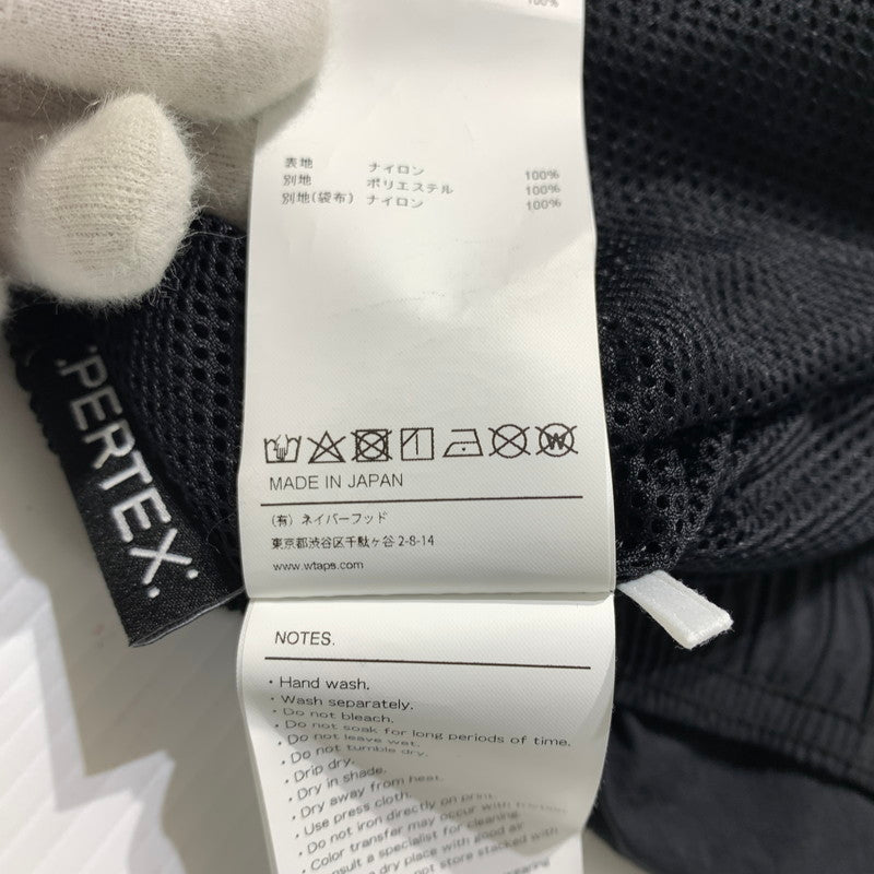 【中古品】【メンズ】 WTAPS ダブルタップス TROUSERS NYLON. TUSSAH PERTEX SIGN 241CWDT-PTM01 トラウザー ナイロン パンツ ボトムス イージーパンツ 142-260507-ko-14-fuzh サイズ：3 カラー：ブラック 万代Net店