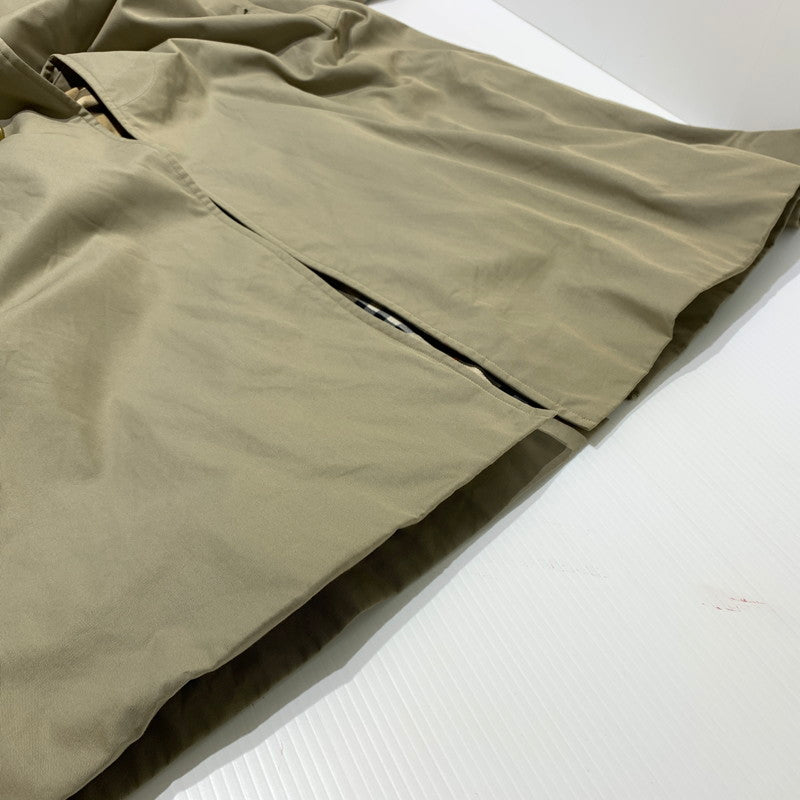 【中古品】【メンズ】 BURBERRYS バーバリーズ SOUTIEN COLLAR COAT ステンカラー コート アウター 141-260507-ko-11-tei サイズ：不明 カラー：ベージュ 万代Net店