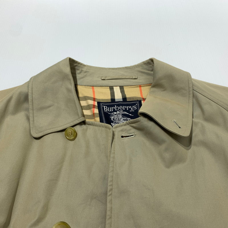 【中古品】【メンズ】 BURBERRYS バーバリーズ SOUTIEN COLLAR COAT ステンカラー コート アウター 141-260507-ko-11-tei サイズ：不明 カラー：ベージュ 万代Net店