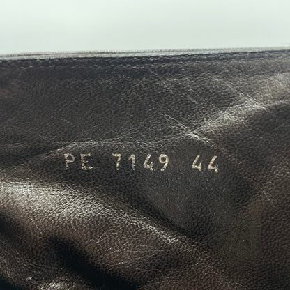 【現状渡し品】【メンズ】 YVES SAINT LAURENT イヴ・サンローラン JONNY LEATHER SIDEZIP BOOTS PE7149 ジョニーレザー サイドジップアップ ブーツ 靴 シューズ 164-260604-yo-03-tei サイズ：44 カラー：ブラウン 万代Net店