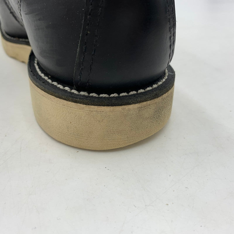 【中古品】【メンズ】 RED WING レッドウィング IRISH SETTER 8130 アイリッシュセッター ワークブーツ 靴 164-260603-ko-03-tei サイズ：USA 6 1/2 カラー：ブラック 万代Net店