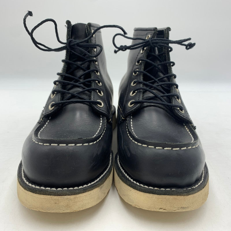 【中古品】【メンズ】 RED WING レッドウィング IRISH SETTER 8130 アイリッシュセッター ワークブーツ 靴 164-260603-ko-03-tei サイズ：USA 6 1/2 カラー：ブラック 万代Net店