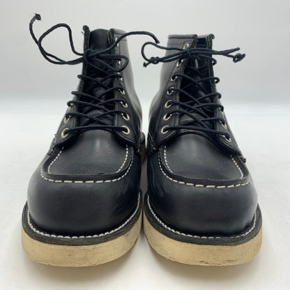 【中古品】【メンズ】 RED WING レッドウィング IRISH SETTER 8130 アイリッシュセッター ワークブーツ 靴 164-260603-ko-03-tei サイズ：USA 6 1/2 カラー：ブラック 万代Net店