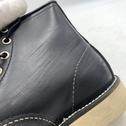 【中古品】【メンズ】 RED WING レッドウィング IRISH SETTER 8130 アイリッシュセッター ワークブーツ 靴 164-260603-ko-03-tei サイズ：USA 6 1/2 カラー：ブラック 万代Net店