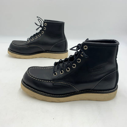 【中古品】【メンズ】 RED WING レッドウィング IRISH SETTER 8130 アイリッシュセッター ワークブーツ 靴 164-260603-ko-03-tei サイズ：USA 6 1/2 カラー：ブラック 万代Net店