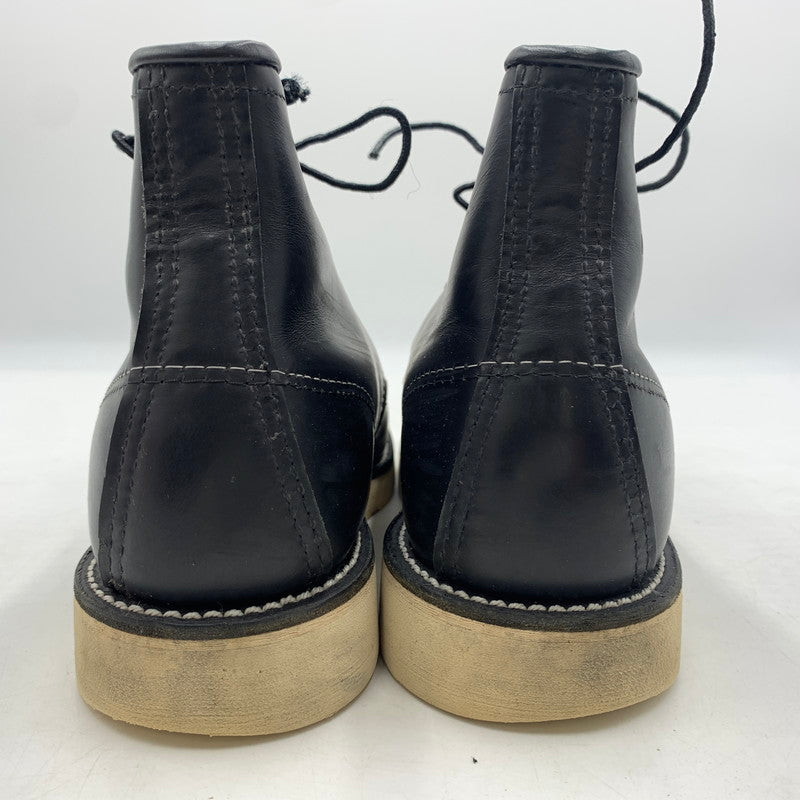 【中古品】【メンズ】 RED WING レッドウィング IRISH SETTER 8130 アイリッシュセッター ワークブーツ 靴 164-260603-ko-03-tei サイズ：USA 6 1/2 カラー：ブラック 万代Net店