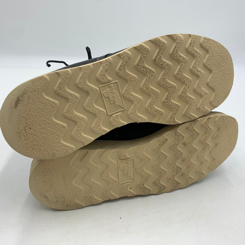 【中古品】【メンズ】 RED WING レッドウィング IRISH SETTER 8130 アイリッシュセッター ワークブーツ 靴 164-260603-ko-03-tei サイズ：USA 6 1/2 カラー：ブラック 万代Net店