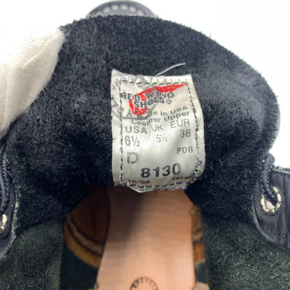 【中古品】【メンズ】 RED WING レッドウィング IRISH SETTER 8130 アイリッシュセッター ワークブーツ 靴 164-260603-ko-03-tei サイズ：USA 6 1/2 カラー：ブラック 万代Net店