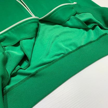 【中古品】【メンズ】 FRED PERRY フレッドペリー 70's TRACK JACKET VINTAGE J6327 70年代 トラックジャケット ライトアウター ヴィンテージ 141-260615-yo-11-tei サイズ：L カラー：グリーン 万代Net店
