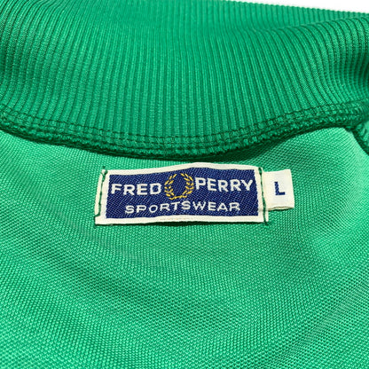 【中古品】【メンズ】 FRED PERRY フレッドペリー 70's TRACK JACKET VINTAGE J6327 70年代 トラックジャケット ライトアウター ヴィンテージ 141-260615-yo-11-tei サイズ：L カラー：グリーン 万代Net店
