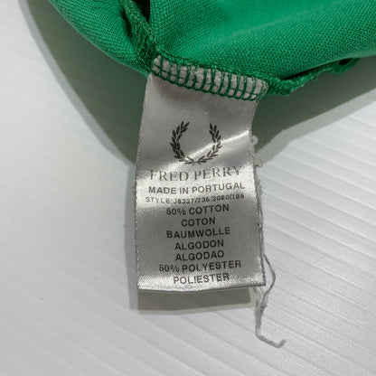 【中古品】【メンズ】 FRED PERRY フレッドペリー 70's TRACK JACKET VINTAGE J6327 70年代 トラックジャケット ライトアウター ヴィンテージ 141-260615-yo-11-tei サイズ：L カラー：グリーン 万代Net店