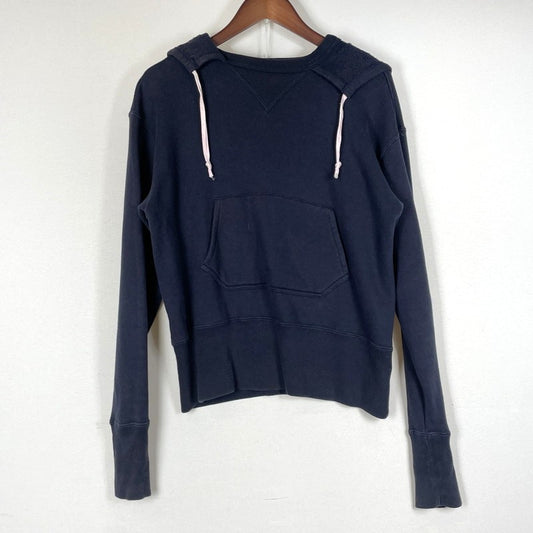 【現状渡し品】【メンズ】 CHAMPION チャンピオン 後付けパーカー ランタグ復刻 145-260720-sa-16-tei サイズ：L カラー：ネイビー 万代Net店