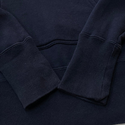【現状渡し品】【メンズ】 CHAMPION チャンピオン 後付けパーカー ランタグ復刻 145-260720-sa-16-tei サイズ：L カラー：ネイビー 万代Net店