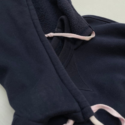【現状渡し品】【メンズ】 CHAMPION チャンピオン 後付けパーカー ランタグ復刻 145-260720-sa-16-tei サイズ：L カラー：ネイビー 万代Net店
