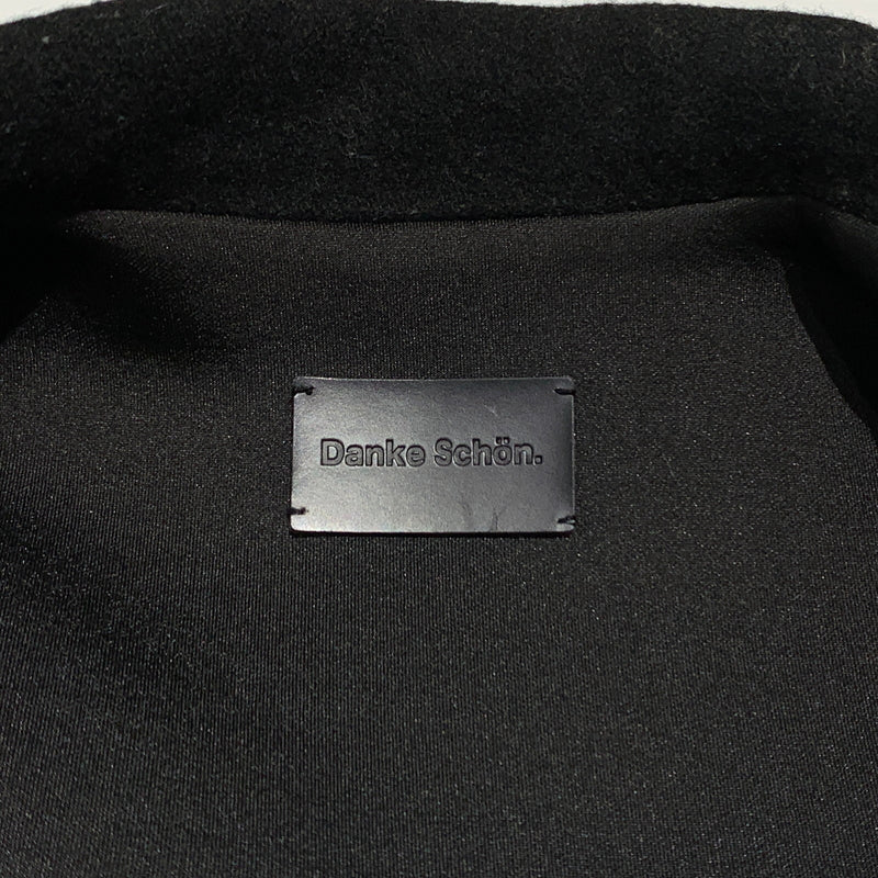 【中古品】【メンズ】 DANKE SCHON ダンケシェーン WOOL VEST 6016143035 ウールベスト ライトアウター フルジップ 142-260720-ko-16-tei サイズ：S カラー：ブラック 万代Net店
