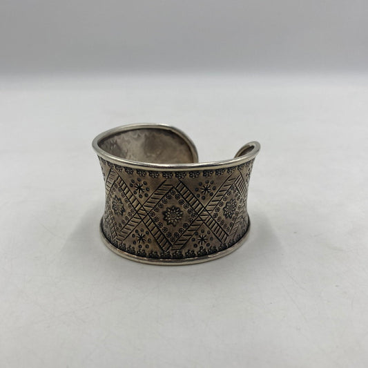 【中古品】【メンズ】 HILL TRIBE 山岳民族 SILVER BANGLE シルバーバングル アクセサリー 服飾雑貨 191-260511-ks-07-tei カラー：シルバー 万代Net店