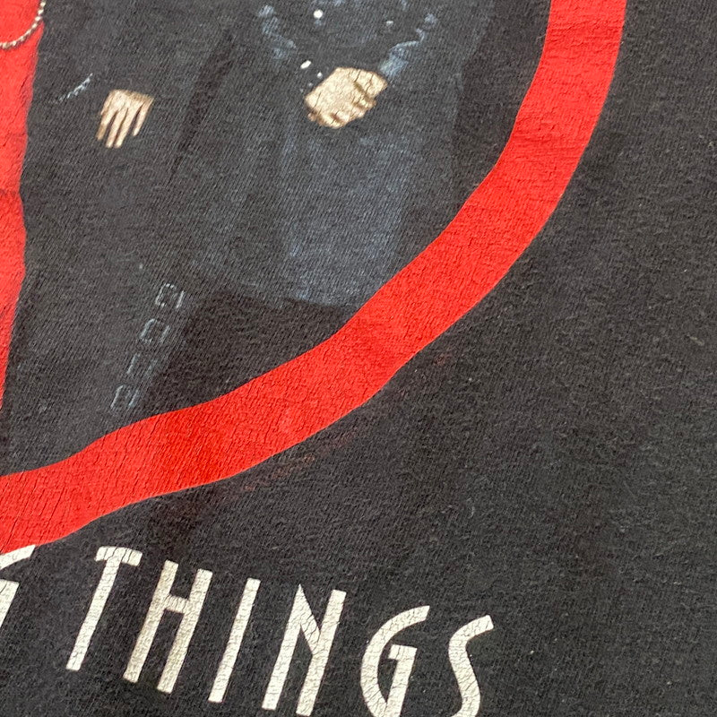 【中古品】【メンズ】 USED 00'S MARILYN MANSON THE BRIGHT YOUNG THINGS TEE 00年代 マリリンマンソン ブライト ヤング シングス Tシャツ 半袖 トップス 145-260508-ks-15-tei サイズ：-/※タグ欠損 カラー：ブラック 万代Net店