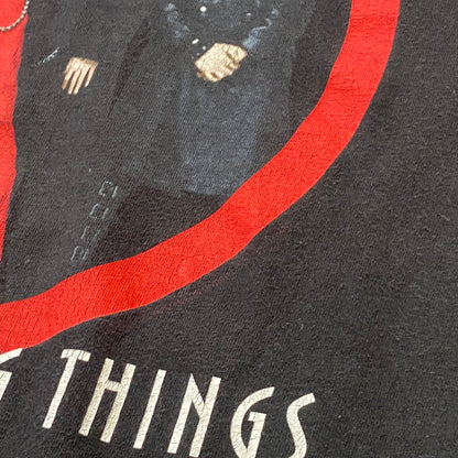 【中古品】【メンズ】 USED 00'S MARILYN MANSON THE BRIGHT YOUNG THINGS TEE 00年代 マリリンマンソン ブライト ヤング シングス Tシャツ 半袖 トップス 145-260508-ks-15-tei サイズ：-/※タグ欠損 カラー：ブラック 万代Net店