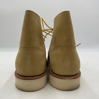 【中古品】【メンズ】 RED WING レッドウィング 6-INCH CLASSIC ROUND TOE BOOTS 8167 6インチ クラシック ラウンドトゥ ブーツ 靴 シューズ 164-260604-yo-02-tei サイズ：25.5cm カラー：ベージュ 万代Net店