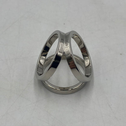【中古品】【レディース】 HERMES エルメス SCARF RING TRIO スカーフリング トリオ アクセサリー 服飾雑貨 182-260511-ks-06-tei サイズ：箱付き カラー：シルバー 万代Net店