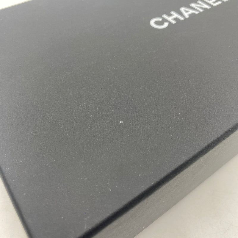 【中古品】【レディース】 CHANEL シャネル A80286 キャビアスキン ボーイフラップ ウォレット 財布 二つ折り財布 長財布 ロングウォレット 181-260511-ks-05-tei サイズ：箱 カード付き カラー：ブラック 万代Net店
