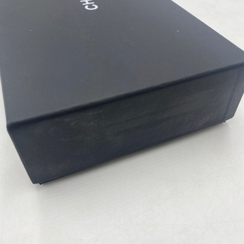 【中古品】【レディース】 CHANEL シャネル A80286 キャビアスキン ボーイフラップ ウォレット 財布 二つ折り財布 長財布 ロングウォレット 181-260511-ks-05-tei サイズ：箱 カード付き カラー：ブラック 万代Net店