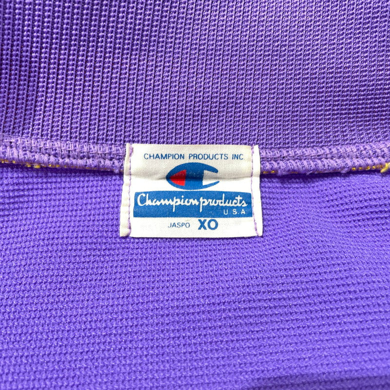 【中古品】【メンズ】 CHAMPION チャンピオン 90's JERSEY JACKET CR1841 90年代 ジャージー ジャケット ライトアウター 145-260828-yo-18-teih サイズ：XO カラー：パープル 万代Net店