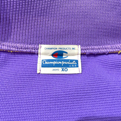 【中古品】【メンズ】 CHAMPION チャンピオン 90's JERSEY JACKET CR1841 90年代 ジャージー ジャケット ライトアウター 145-260828-yo-18-teih サイズ：XO カラー：パープル 万代Net店