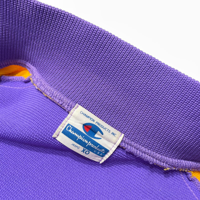 【中古品】【メンズ】 CHAMPION チャンピオン 90's JERSEY JACKET CR1841 90年代 ジャージー ジャケット ライトアウター 145-260828-yo-18-teih サイズ：XO カラー：パープル 万代Net店