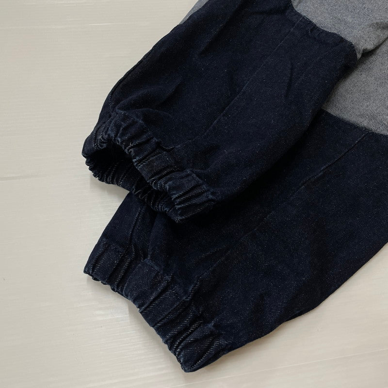 【中古品】【メンズ】 SAPEur サプール DENIM TRACK PANTS デニム トラックパンツ ボトムス デニムパンツ 153-260513-yo-14-tei サイズ：L カラー：インディゴ 万代Net店