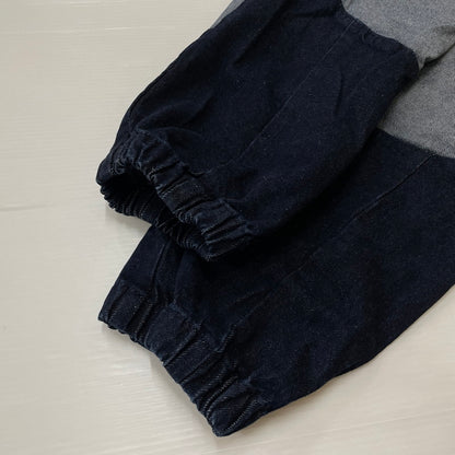 【中古品】【メンズ】 SAPEur サプール DENIM TRACK PANTS デニム トラックパンツ ボトムス デニムパンツ 153-260513-yo-14-tei サイズ：L カラー：インディゴ 万代Net店