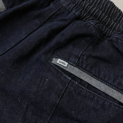 【中古品】【メンズ】 SAPEur サプール DENIM TRACK PANTS デニム トラックパンツ ボトムス デニムパンツ 153-260513-yo-14-tei サイズ：L カラー：インディゴ 万代Net店