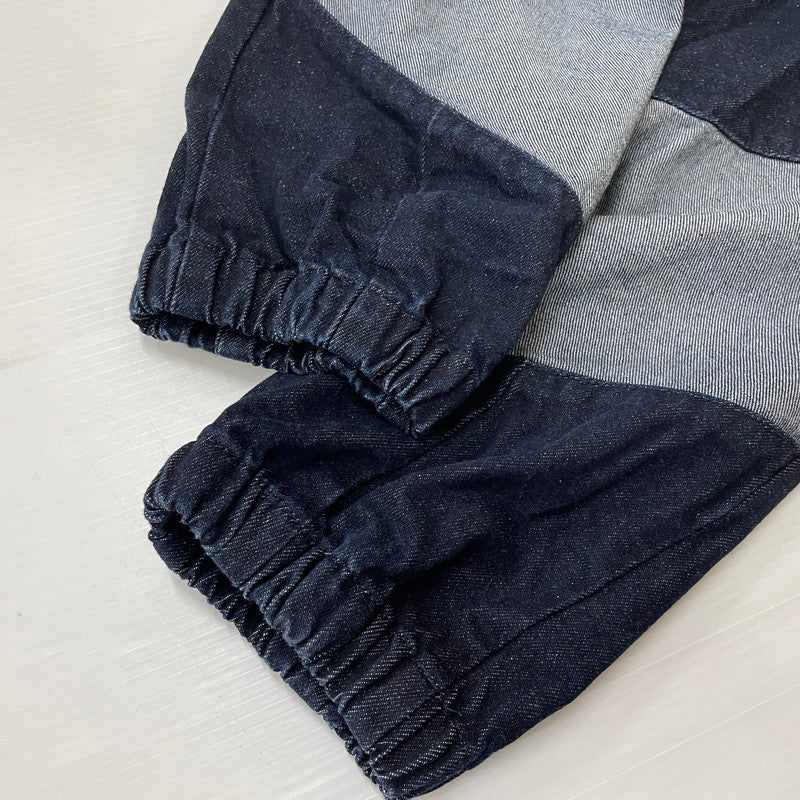 【中古品】【メンズ】 SAPEur サプール DENIM TRACK PANTS デニム トラックパンツ ボトムス デニムパンツ 153-260513-yo-14-tei サイズ：L カラー：インディゴ 万代Net店