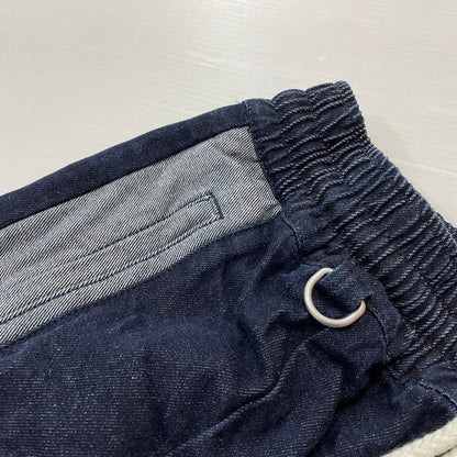 【中古品】【メンズ】 SAPEur サプール DENIM TRACK PANTS デニム トラックパンツ ボトムス デニムパンツ 153-260513-yo-14-tei サイズ：L カラー：インディゴ 万代Net店