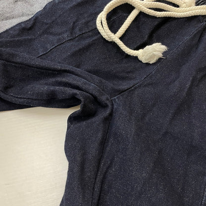 【中古品】【メンズ】 SAPEur サプール DENIM TRACK PANTS デニム トラックパンツ ボトムス デニムパンツ 153-260513-yo-14-tei サイズ：L カラー：インディゴ 万代Net店