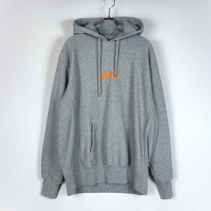 【中古品】【メンズ】 SAPEur サプール MASATOSHI HAMADA HOODIE 浜田 雅功 フーディー トップス プルオーバーパーカー 142-260507-ks-29-tei サイズ：L　※使用感あり カラー：グレー 万代Net店