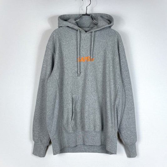 【中古品】【メンズ】 SAPEur サプール MASATOSHI HAMADA HOODIE 浜田 雅功 フーディー トップス プルオーバーパーカー 142-260507-ks-29-tei サイズ：L　※使用感あり カラー：グレー 万代Net店