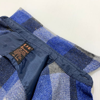 【現状渡し品】【メンズ】 C.P.O ALEXANDER'S シーピーオー アレキサンダーズ WOOL JACKET VINTAGE ウールジャケット アウター ヴィンテージ 145-260507-ko-05-tei サイズ：S カラー：ブルー系 万代Net店