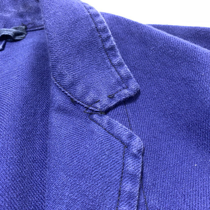 【中古品】【メンズ】 EURO FRENCH ユーロフレンチ WORK JACKET ワークジャケット アウター コート 145-260507-ko-06-tei サイズ：46 カラー：ネイビー系 万代Net店