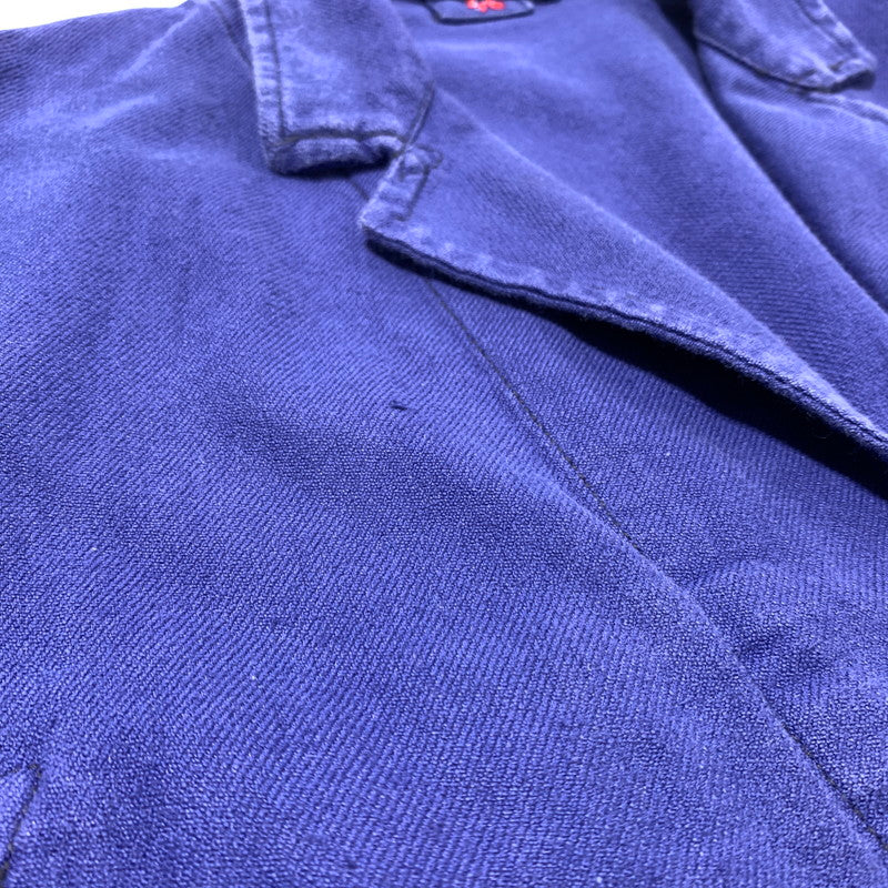 【中古品】【メンズ】 EURO FRENCH ユーロフレンチ WORK JACKET ワークジャケット アウター コート 145-260507-ko-06-tei サイズ：46 カラー：ネイビー系 万代Net店