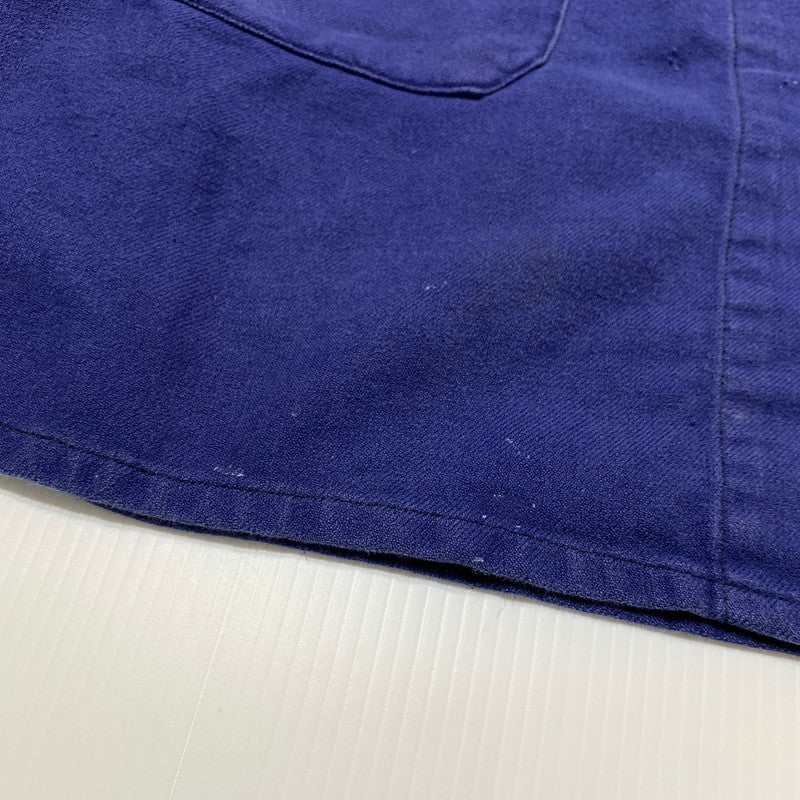 【中古品】【メンズ】 EURO FRENCH ユーロフレンチ WORK JACKET ワークジャケット アウター コート 145-260507-ko-06-tei サイズ：46 カラー：ネイビー系 万代Net店
