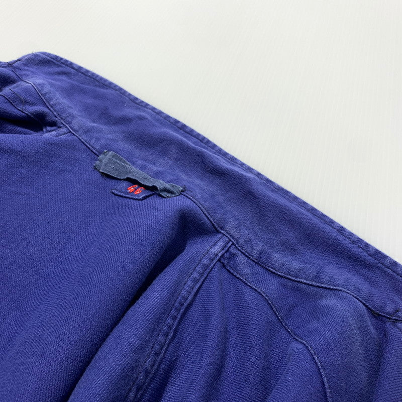 【中古品】【メンズ】 EURO FRENCH ユーロフレンチ WORK JACKET ワークジャケット アウター コート 145-260507-ko-06-tei サイズ：46 カラー：ネイビー系 万代Net店