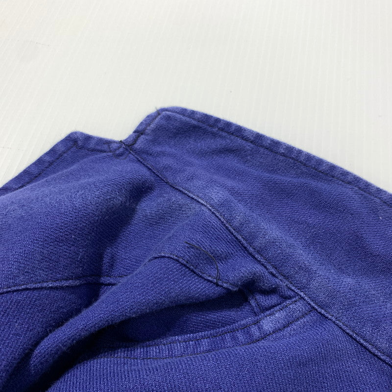 【中古品】【メンズ】 EURO FRENCH ユーロフレンチ WORK JACKET ワークジャケット アウター コート 145-260507-ko-06-tei サイズ：46 カラー：ネイビー系 万代Net店