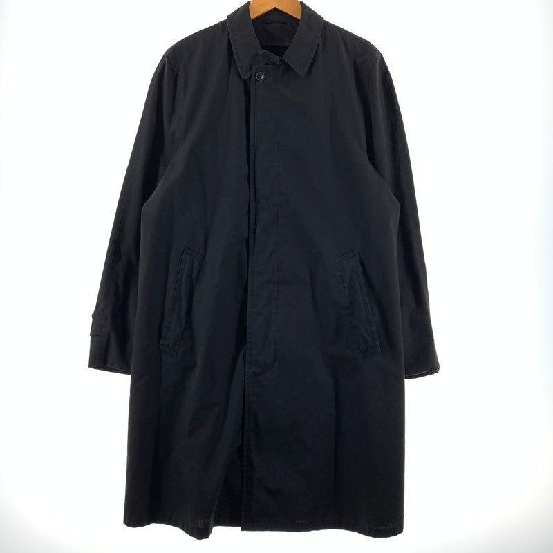 【現状渡し品】【メンズ】 CAMPUS キャンパス SOUTIEN COLLAR COAT ステン カラーコート アウター 145-260507-ko-10-tei サイズ：38 カラー：ブラック 万代Net店
