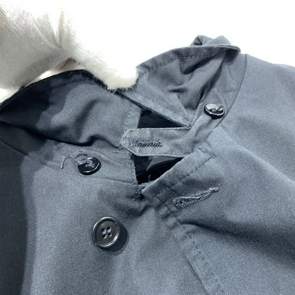 【現状渡し品】【メンズ】 CAMPUS キャンパス SOUTIEN COLLAR COAT ステン カラーコート アウター 145-260507-ko-10-tei サイズ：38 カラー：ブラック 万代Net店