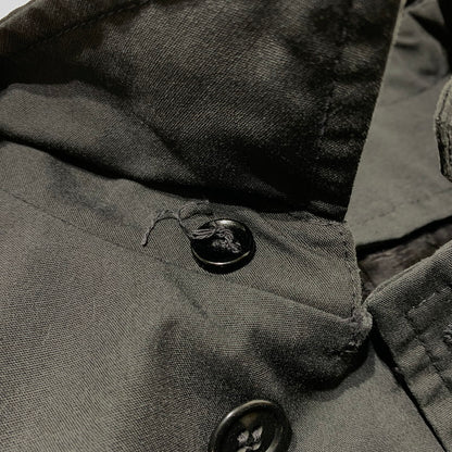 【現状渡し品】【メンズ】 CAMPUS キャンパス SOUTIEN COLLAR COAT ステン カラーコート アウター 145-260507-ko-10-tei サイズ：38 カラー：ブラック 万代Net店